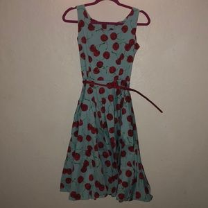 Rockabilly 50s style cherry dress